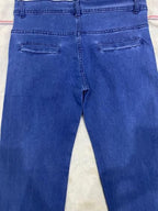 Men's Classic Regular Fit Straight Leg Jeans Stretch Denim