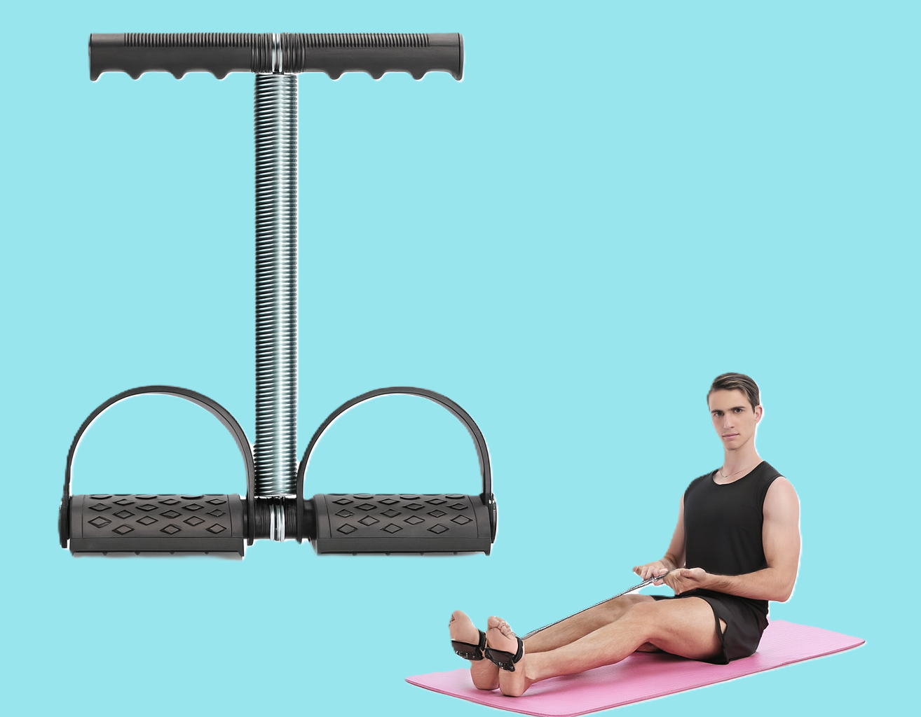 Fitness Combo: Tummy Twister + Ab Trimmer