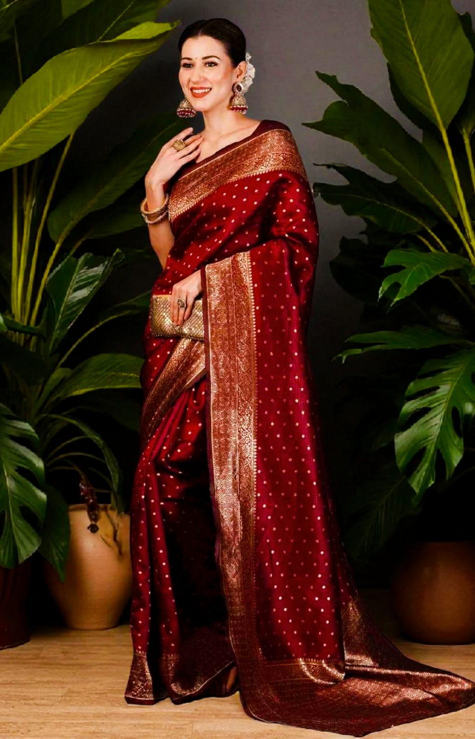 Banarasi raw Silk Saree. Grace in Every Drape.