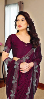 Graceful Ready to Wear Chiffon Saree.