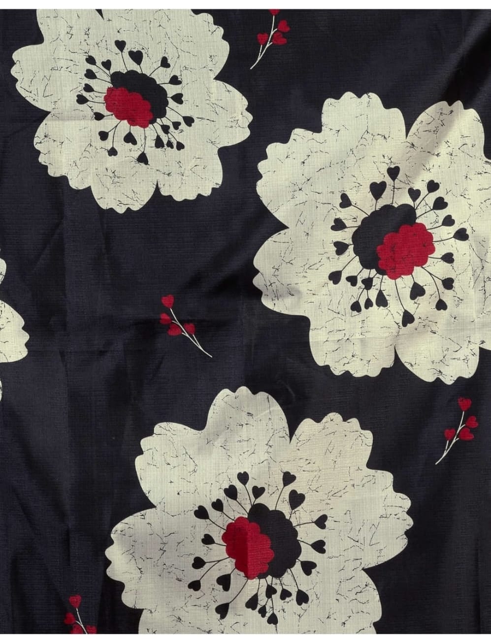 Floral Elegance Bhagalpuri Silk Printed Saree
