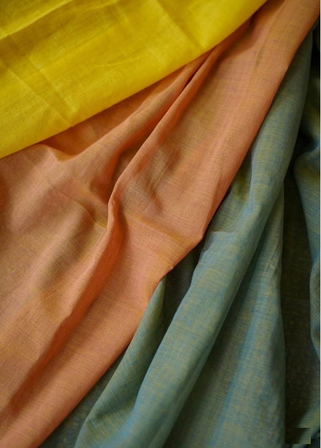Elegant Cotton Saree – Trycolor Signature Collection.