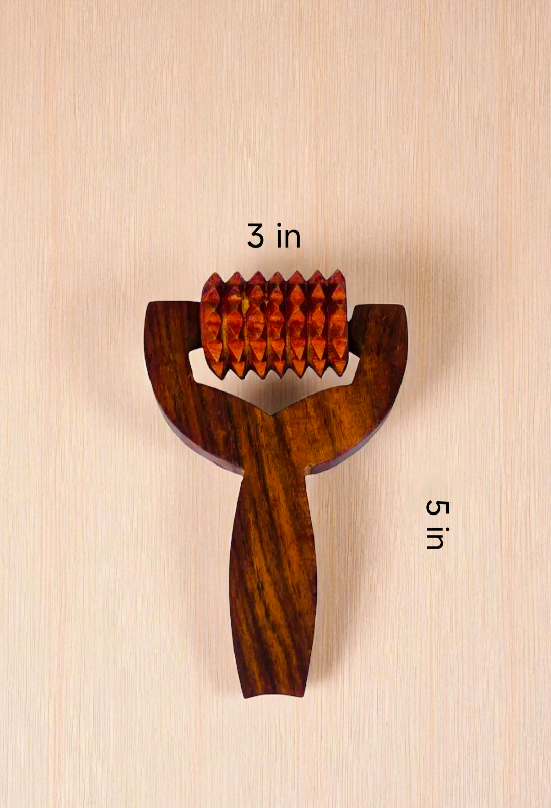 Wooden Acupressure Massage Tools – Stress Relief, Blood Circulation & Reflex Point Therapy