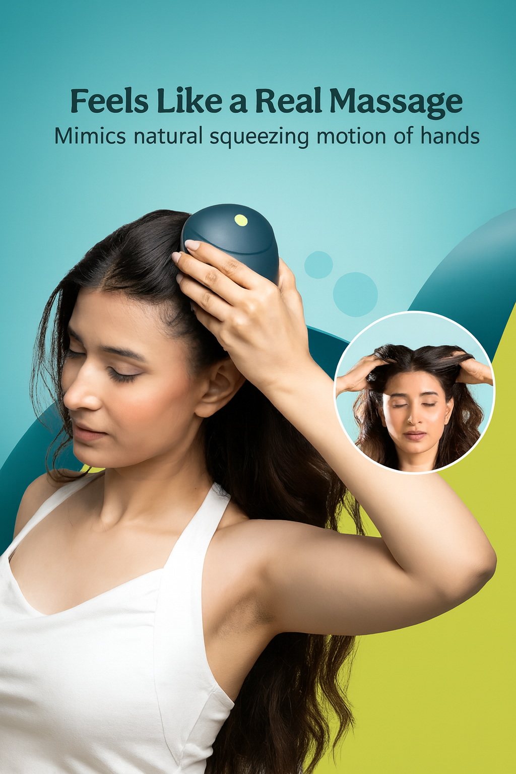 Portable Scalp & Body Massager.